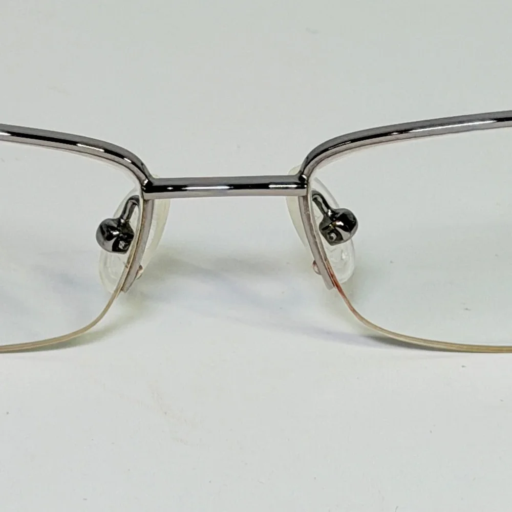 Milan Designed Palm Springs Teal Gunmetal Rectangular Eyeglass Frames MIL-181C